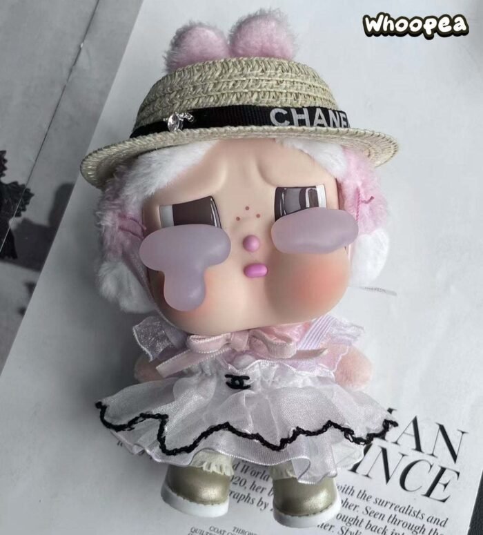 POP MART CRYBABY Replacing Clothes Set. Labubu Chanel Outfit (No Dolls) - Image 7