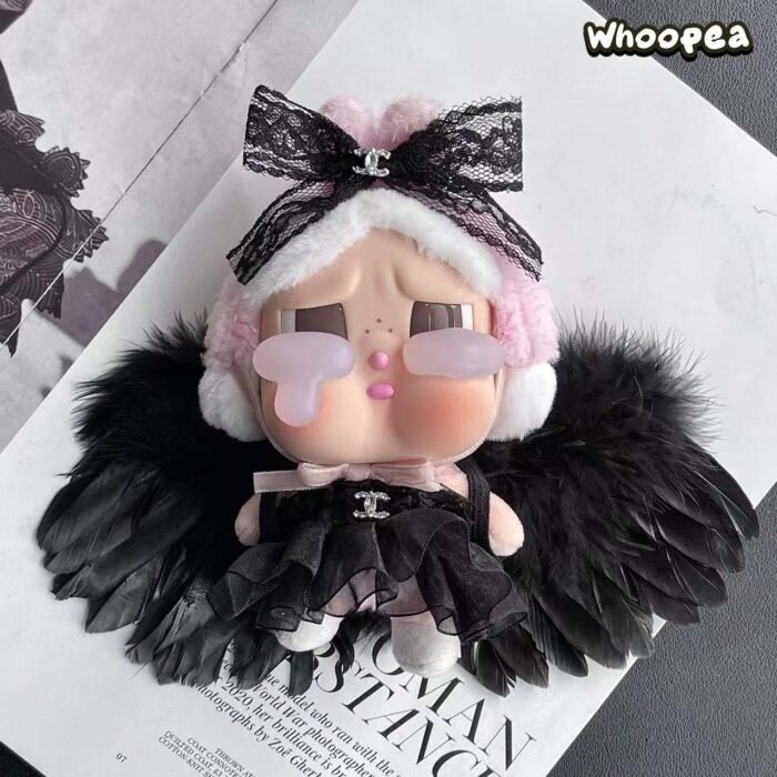 POP MART CRYBABY Replacing Clothes Set. Labubu Chanel Outfit (No Dolls) - Image 1