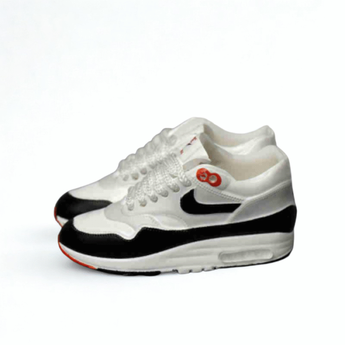 Labubu Air Max Inspired Miniature Sneakers - Black & White Edition - Image 1