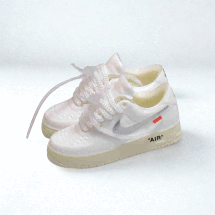 Labubu Air Force 1 Low off white Inspired Miniature Sneakers