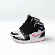 Labubu Jordan 1 Retro High Inspired Miniature Sneakers - Image 2