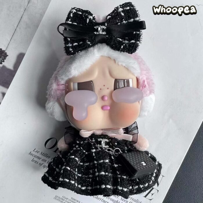 POP MART CRYBABY Replacing Clothes Set. Labubu Chanel Outfit (No Dolls) - Image 13