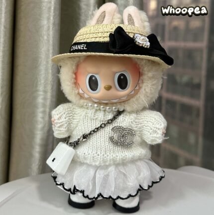 POP MART Labubu Replacing Clothes Set. Labubu Chanel Outfit (No Dolls)