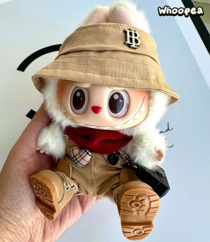 POP MART Labubu Replacing Clothes Set. Labubu Burberry Outfit(No Dolls) - Image 3