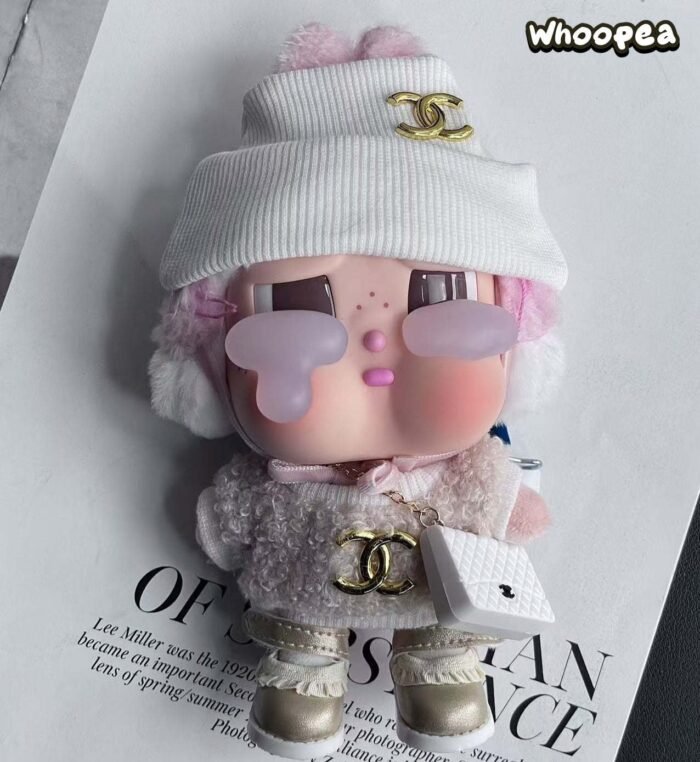 POP MART CRYBABY Replacing Clothes Set. Labubu Chanel Outfit (No Dolls) - Image 6