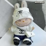 POP MART Labubu Replacing Clothes Set. Labubu Chanel Outfit (No Dolls) - Image 3