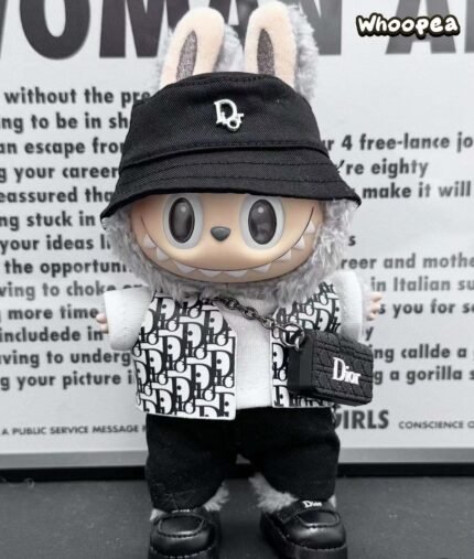 POP MART Labubu Replacing Clothes Set. Labubu Dior Outfit(No Dolls)