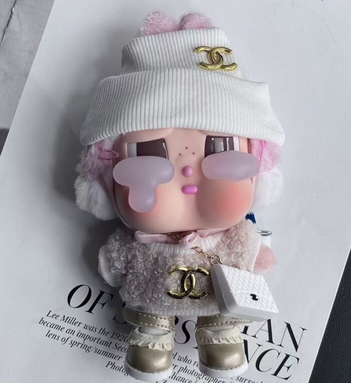 POP MART CRYBABY Replacing Clothes Set. Labubu Chanel Outfit (No Dolls) - Image 21