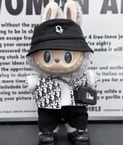 POP MART Labubu Replacing Clothes Set. Labubu Dior Outfit(No Dolls) - Image 4
