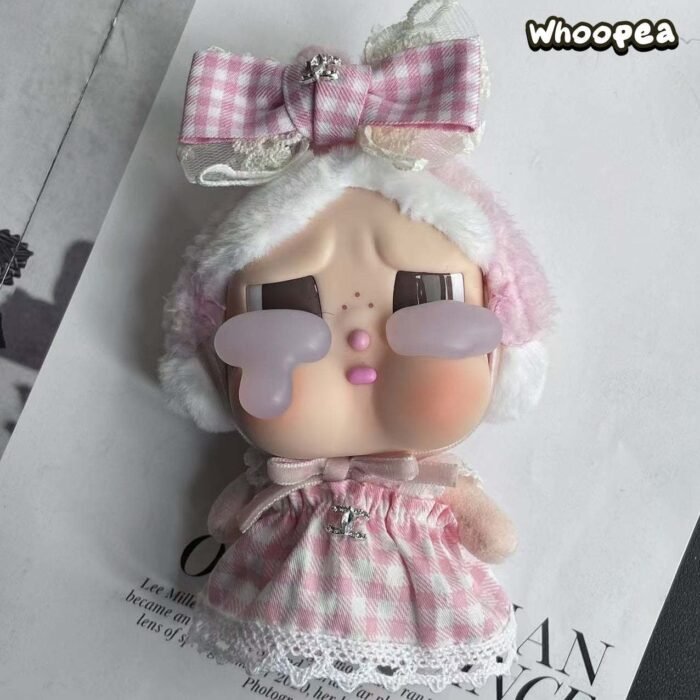 POP MART CRYBABY Replacing Clothes Set. Labubu Chanel Outfit (No Dolls) - Image 10