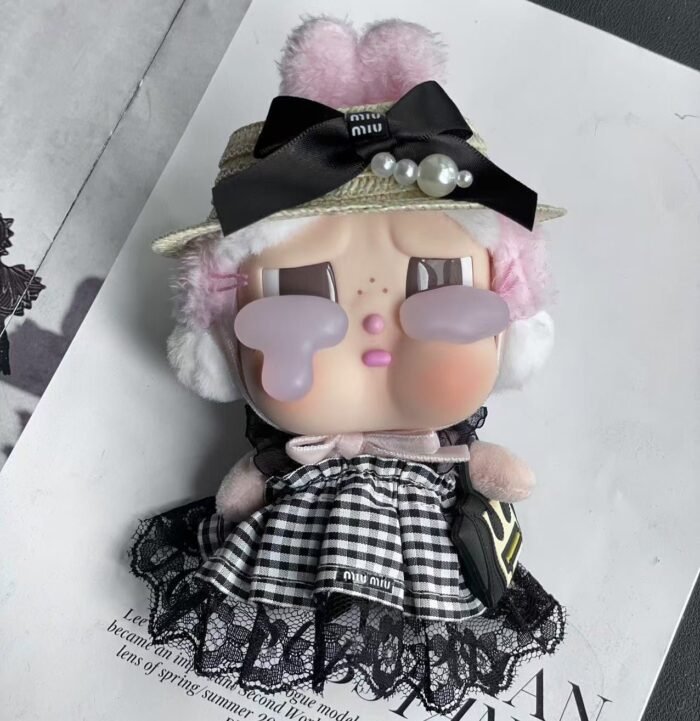 POP MART CRYBABY Replacing Clothes Set. Labubu Chanel Outfit (No Dolls) - Image 25