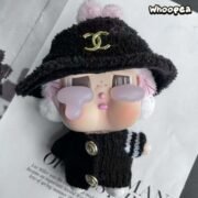 POP MART CRYBABY Replacing Clothes Set. Labubu Chanel Outfit (No Dolls) - Image 4