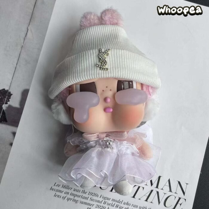 POP MART CRYBABY Replacing Clothes Set. Labubu Chanel Outfit (No Dolls) - Image 9