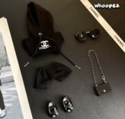 POP MART Labubu Replacing Clothes Set. Labubu Chanel Outfit(No Dolls) - Image 2