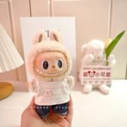 Handmade Labubu outfits- cute cat shirt + jean  [pre order] - Image 2