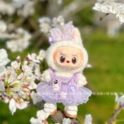 Labubu outfit- Purple Butterfly dress [Pre Order] - Image 2