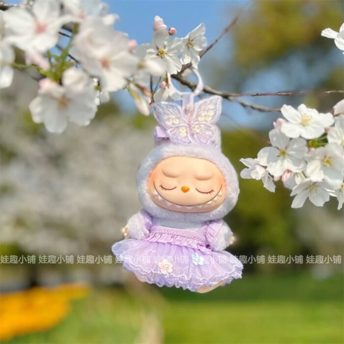 Labubu outfit- Purple Butterfly dress [Pre Order] - Image 3