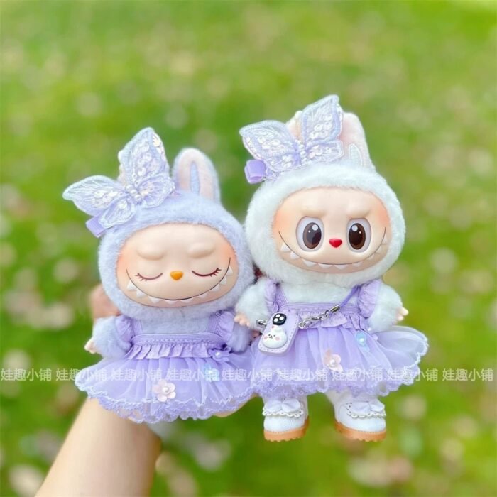 Labubu outfit- Purple Butterfly dress [Pre Order] - Image 4