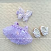 Labubu outfit- Purple Butterfly dress [Pre Order] - Image 6
