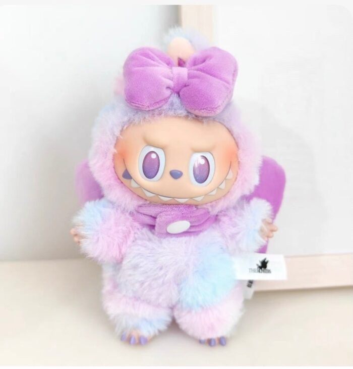 [pre order] labubu outfit- cute Bow & Wings - Image 7