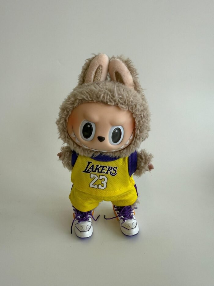 Labubu NBA Basketball Jersey Set - Lakers Edition #23 - Image 1