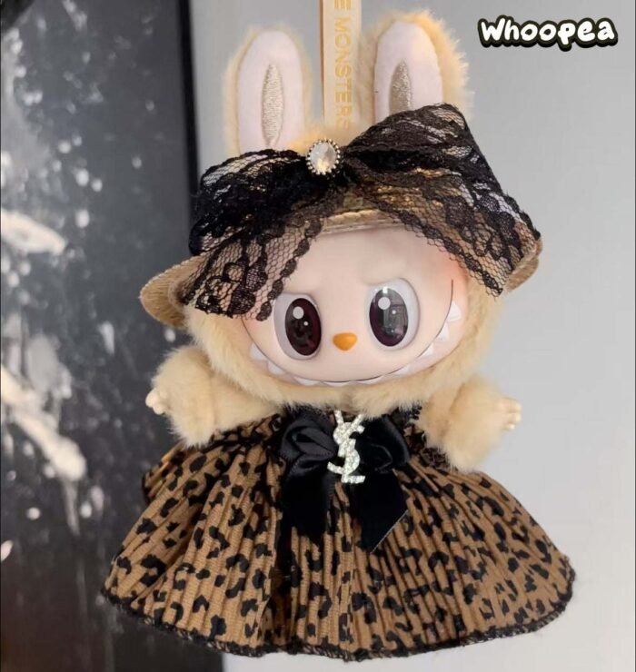 POP MART CRYBABY Replacing Clothes Set. Labubu YSL Outfit (No Dolls) - Image 1