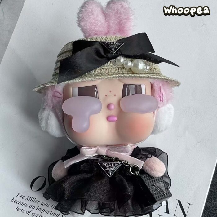 POP MART CRYBABY Replacing Clothes Set. Labubu Chanel Outfit (No Dolls) - Image 12