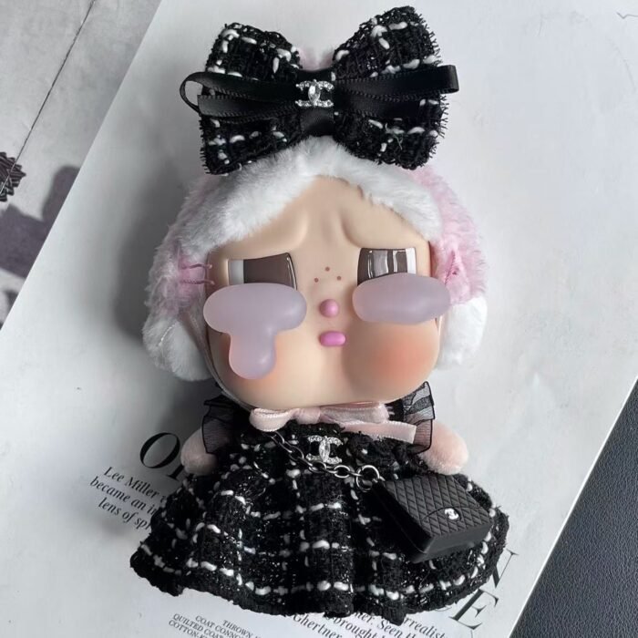 POP MART CRYBABY Replacing Clothes Set. Labubu Chanel Outfit (No Dolls) - Image 15