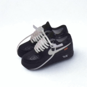 Labubu Air Force 1 Low off white Inspired Miniature Sneakers - Image 2