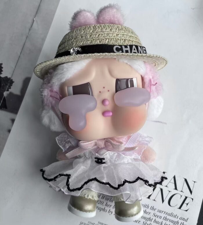POP MART CRYBABY Replacing Clothes Set. Labubu Chanel Outfit (No Dolls) - Image 14