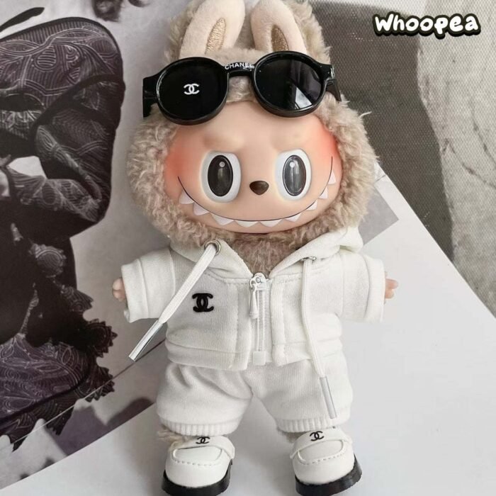 POP MART Labubu Replacing Clothes Set. Labubu Chanel Outfit (No Dolls) - Image 4