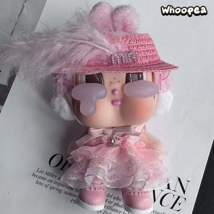 POP MART CRYBABY Replacing Clothes Set. Labubu Chanel Outfit (No Dolls) - Image 1