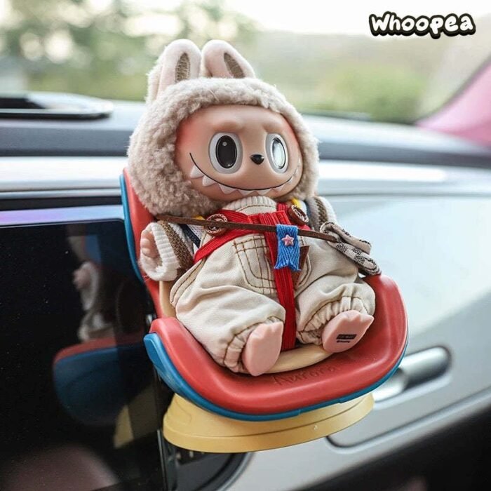 Kawaii Doll Seat Mini Seat for Labubu Ob11 Doll Cartoon Ornament - Image 1