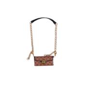 Labubu Miniature Monogram Trunk Clutch - L.V Inspired - Image 3