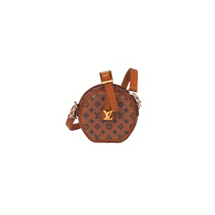 Labubu L.V. Inspired Miniature Handbag - Monogram Petite Edition - Image 2