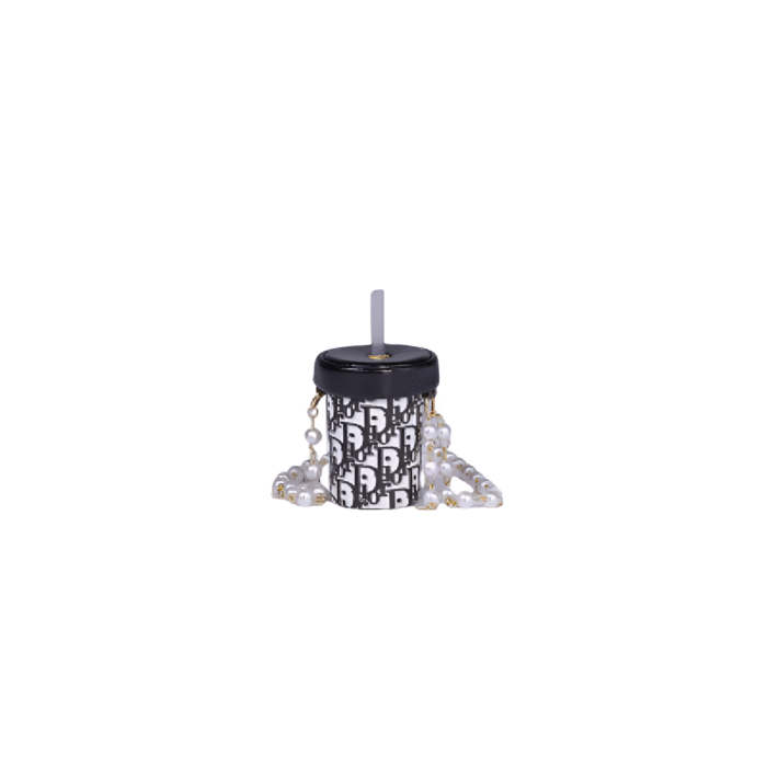 Labubu Miniature Designer Bubble Tea Cup - CD Inspired - Image 1