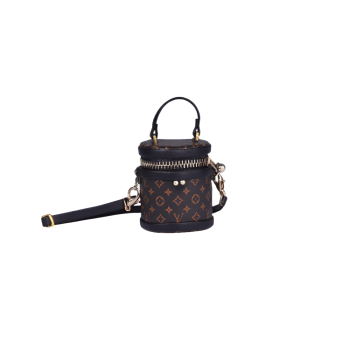 Labubu L.V. Inspired Miniature Canister Bag - Image 2