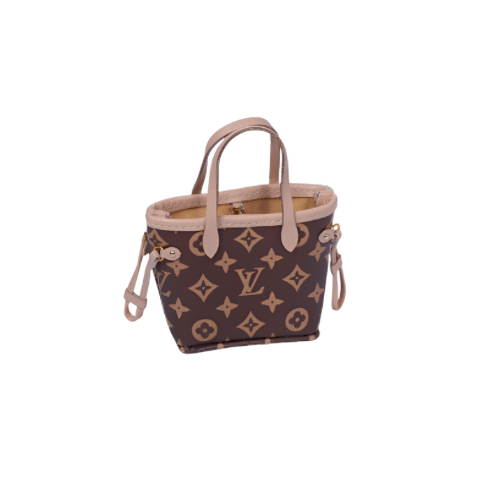 Labubu Miniature Monogram Neverfull Tote - L.V. Inspired - Image 1