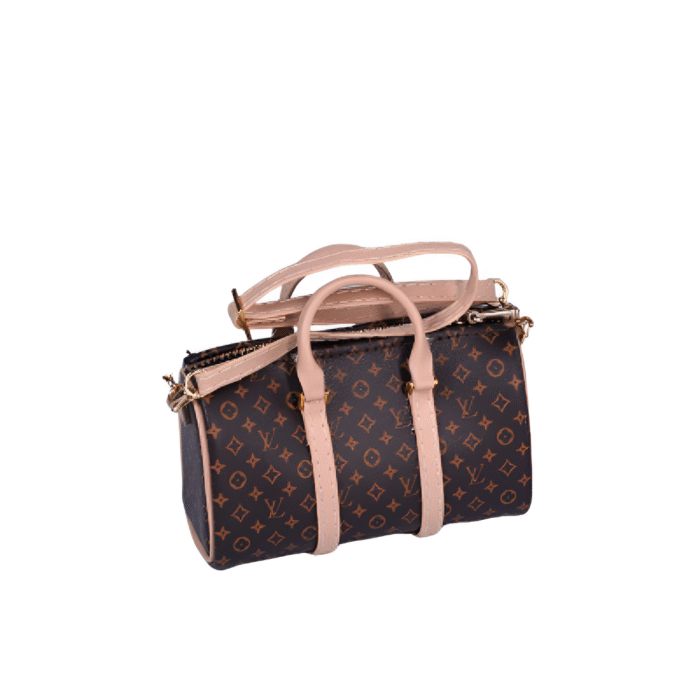 Labubu L.V. Inspired Miniature Speedy Handbag - Image 1