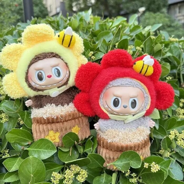 Flower Plant Pot Labubu Outfit - Image 3