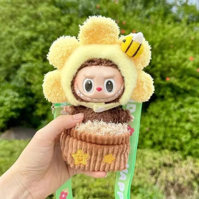 Flower Plant Pot Labubu Outfit - Image 5