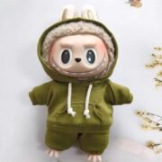 Handmade Cozy Hoodie Joggers Labubu Outfit - Image 6