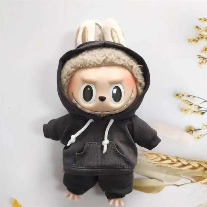 Handmade Cozy Hoodie Joggers Labubu Outfit - Image 2