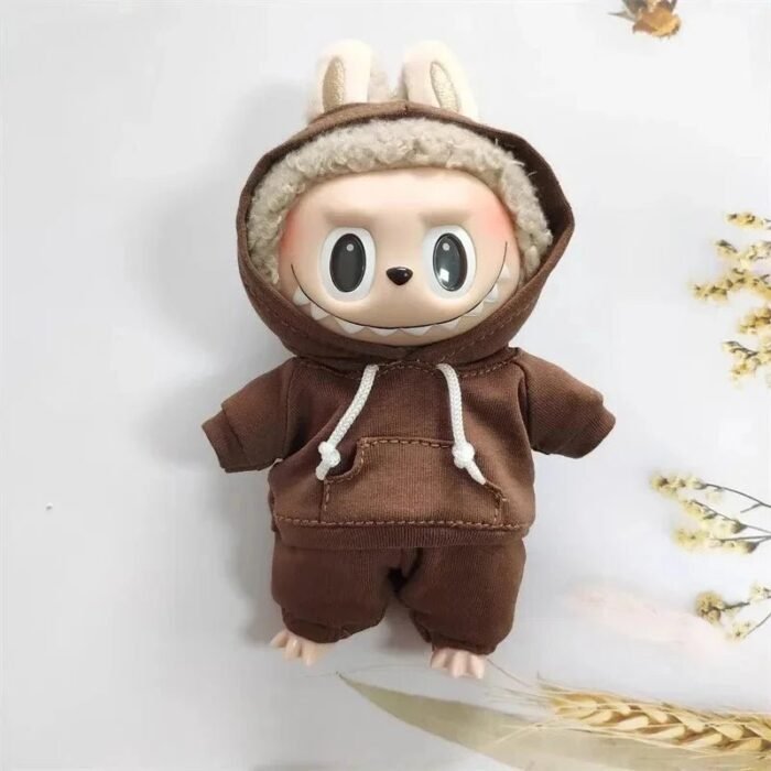 Handmade Cozy Hoodie Joggers Labubu Outfit - Image 5