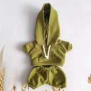 Handmade Cozy Hoodie Joggers Labubu Outfit - Image 13