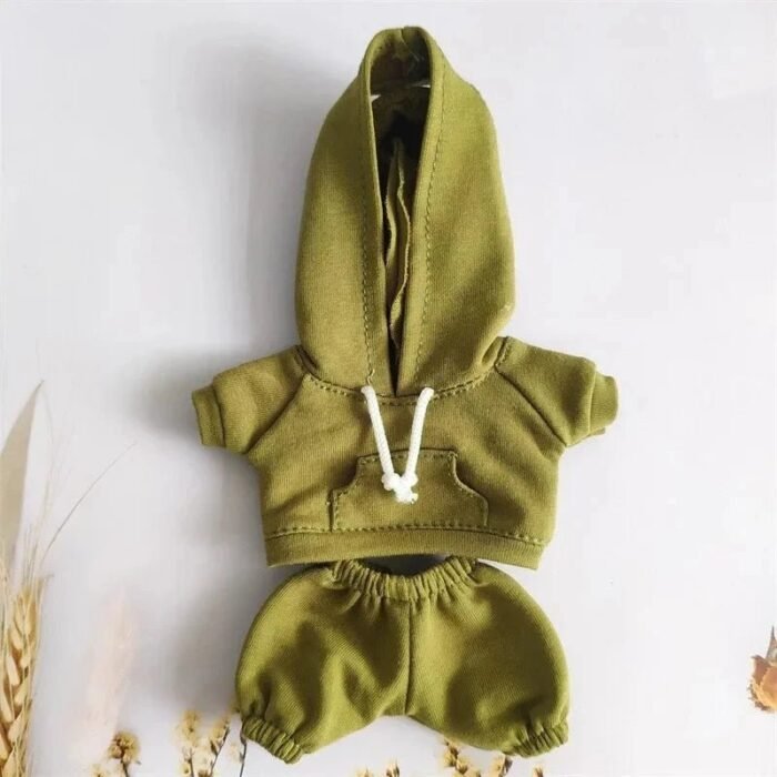 Handmade Cozy Hoodie Joggers Labubu Outfit - Image 13