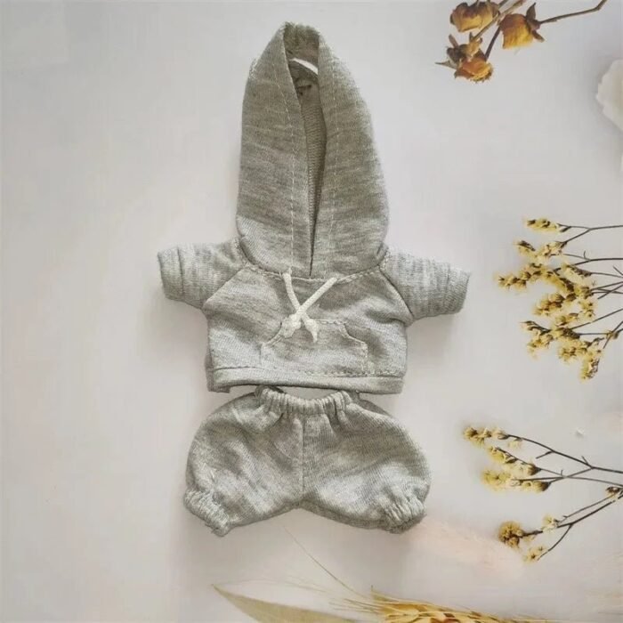 Handmade Cozy Hoodie Joggers Labubu Outfit - Image 8