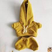 Handmade Cozy Hoodie Joggers Labubu Outfit - Image 7