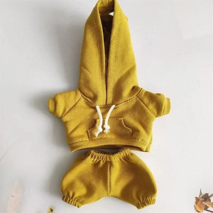 Handmade Cozy Hoodie Joggers Labubu Outfit - Image 7