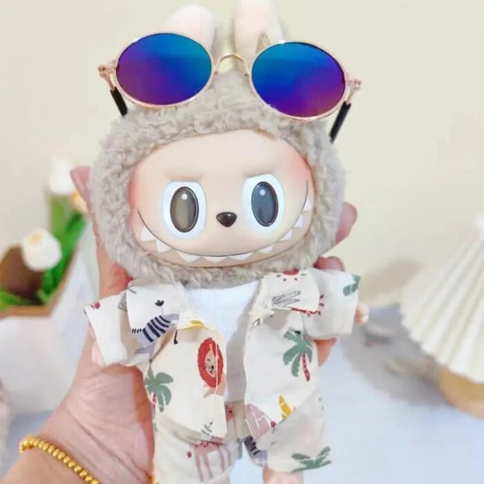 Handmade Hawaii Beach Labubu Outfit - Image 3